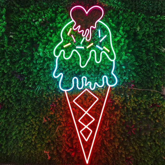 Ice Cream Neon Sign