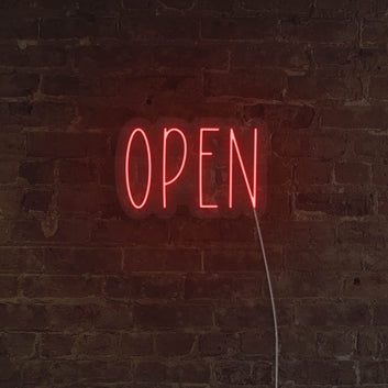 Simple Open Led Neon Sign