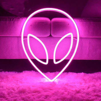 Alien Neon Sign