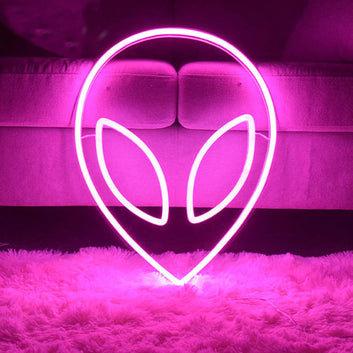 Alien Neon Sign