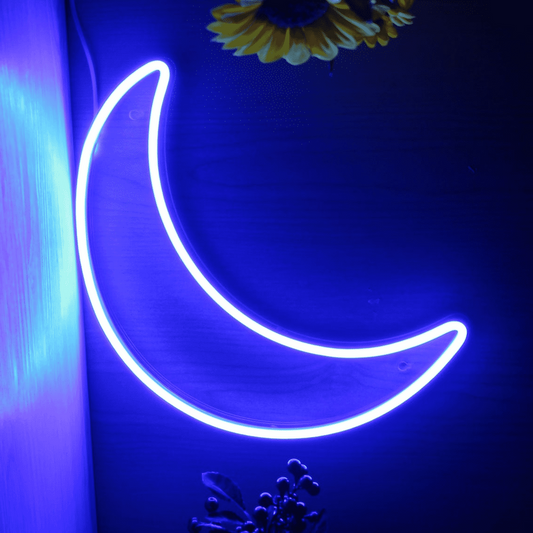 Moon Neon Sign