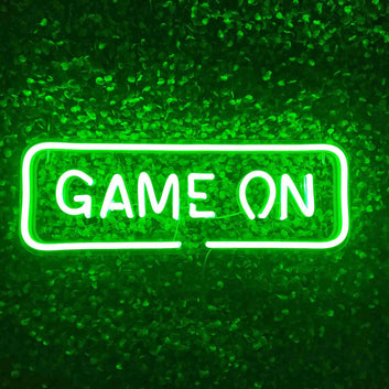 Game On Neon Sign