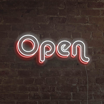 Retro Open Led Neon Sign