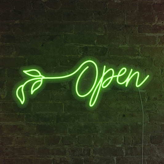 Flower Open Led Neon Sign