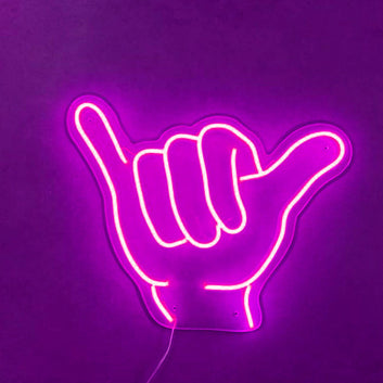 Hand Loose Neon Sign