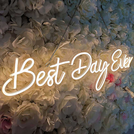 Best Day Ever LED Neon Sign