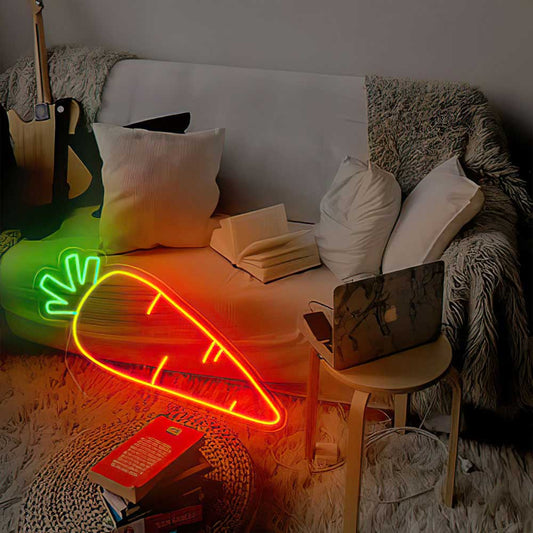 Carrot Neon Sign