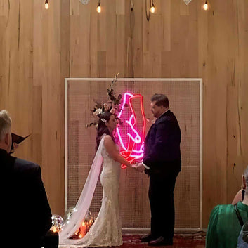 Lovers Holding Hands LED Neon Signs