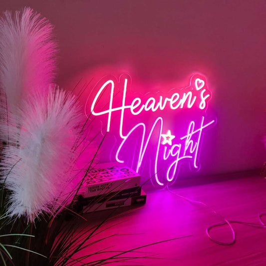 Heaven's Night LED Neon Sign
