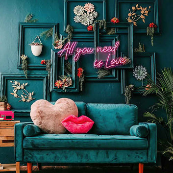 All You Need Is Love Wedding Neon Sign