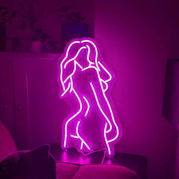 Lady Pose LED Neon Sign