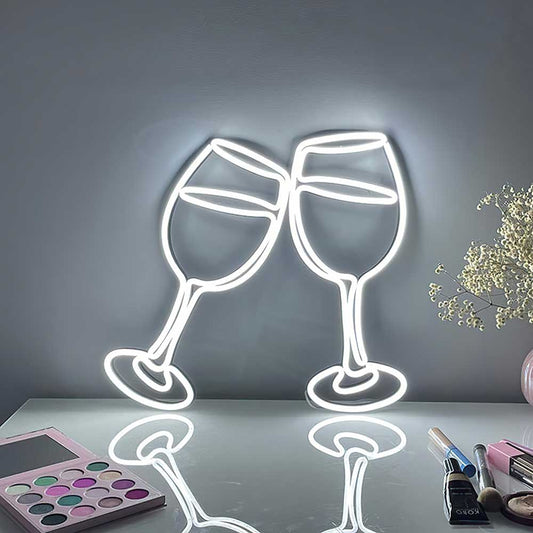 Glass of Wine Neon sign