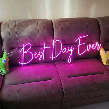 Best Day Ever LED Neon Sign