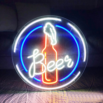 Home Pub Beer Neon Sign