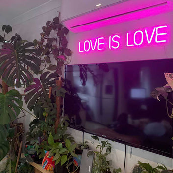 Love is Love Light Up Neon Sign