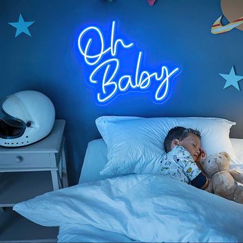 Oh Baby Neon Sign
