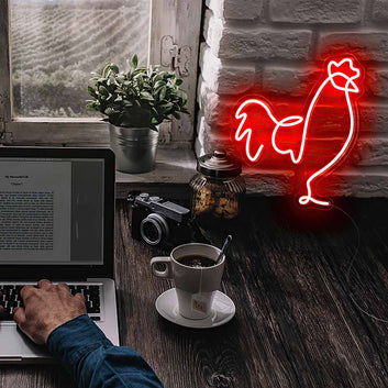 Easter Chicken Neon Sign