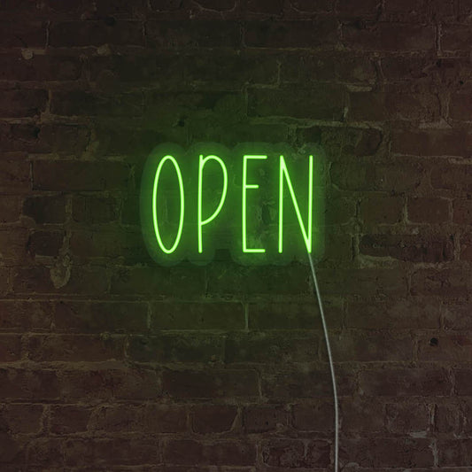 Simple Open Led Neon Sign