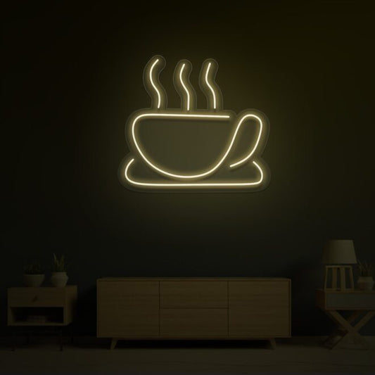 COFFEE CUP NEON SIGN