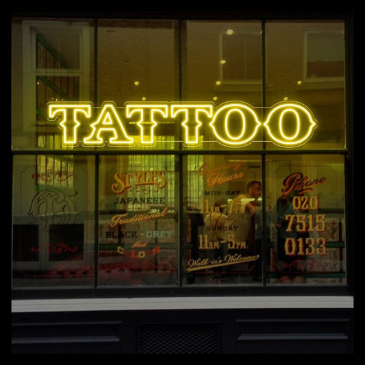 Tattoos Neon Sign For Wall