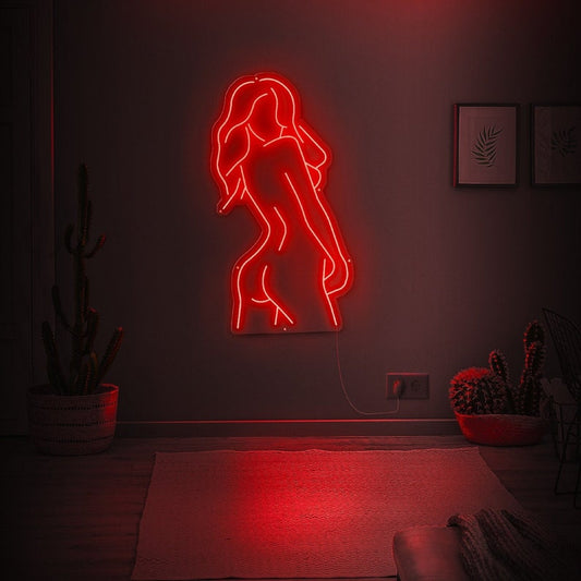 Lady Pose Neon Sign