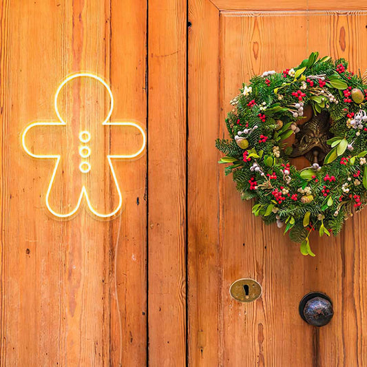 Gingerbread Man  Light Up Sign