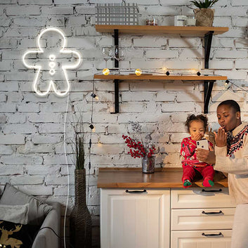 Gingerbread Man  Light Up Sign