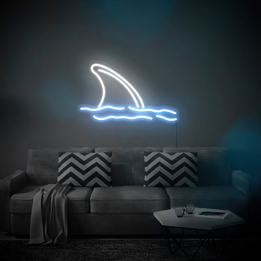 Shark Fin LED Neon Sign Yneon
