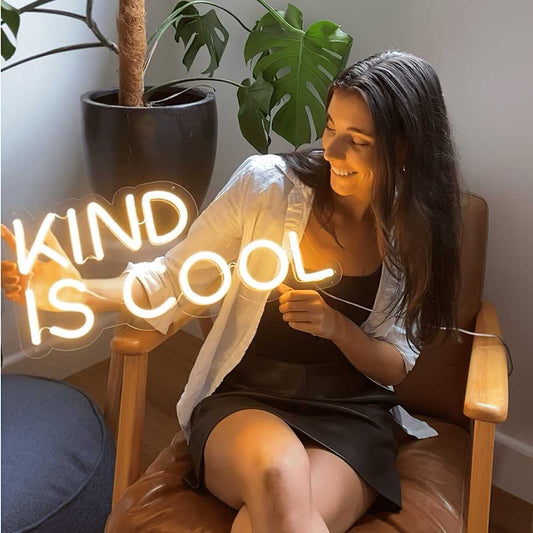 Kind is Cool Neon Sign