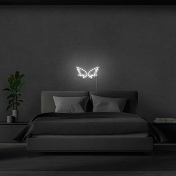 Angel Wings Light Up Sign