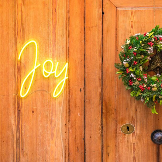 Joy Light Up Sign