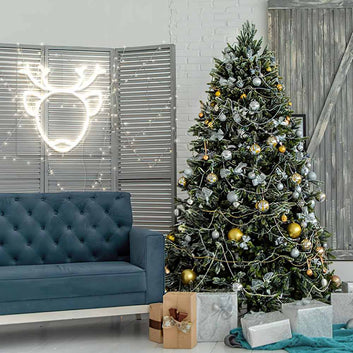 Light Up Reindeer Neon Sign