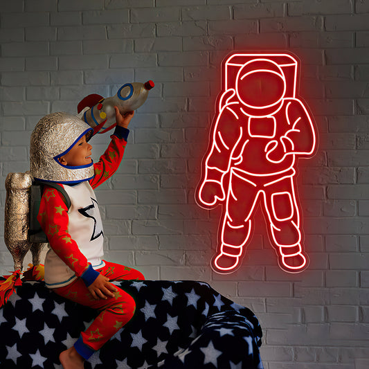 Astronaut Neon Sign