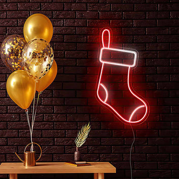 Christmas Socks Lighted Sign