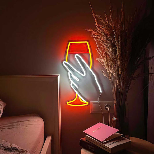 Wine Tasting LED Neon Sign