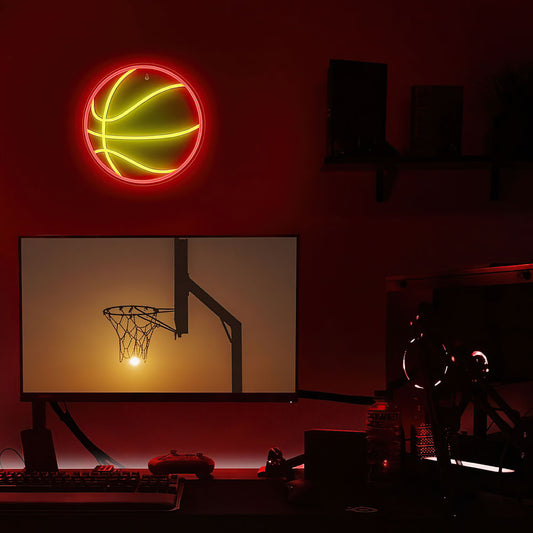 Basketball Neon Sign