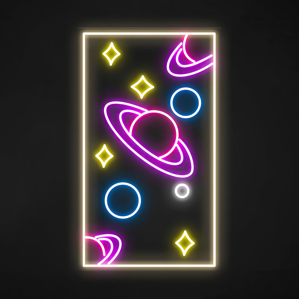 Space LED Neon Sign Yneon