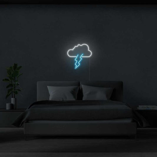 Cloud Lightning Neon Sign