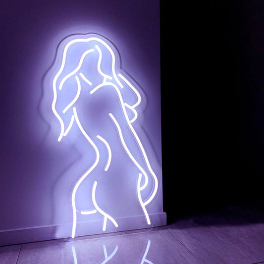 Lady Pose LED Neon Sign