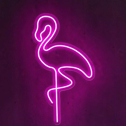 Flamingos Neon Sign