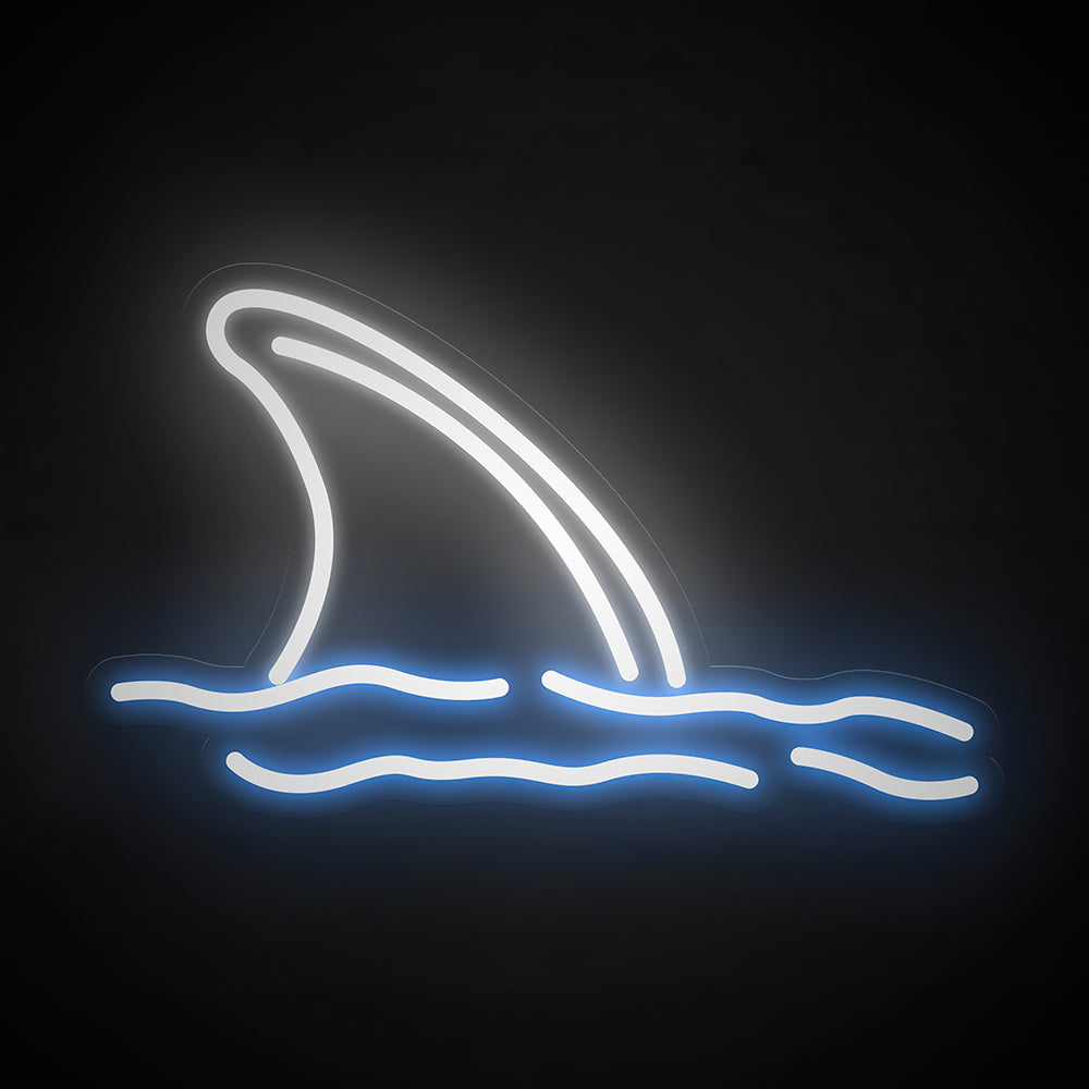 Shark Fin LED Neon Sign Yneon