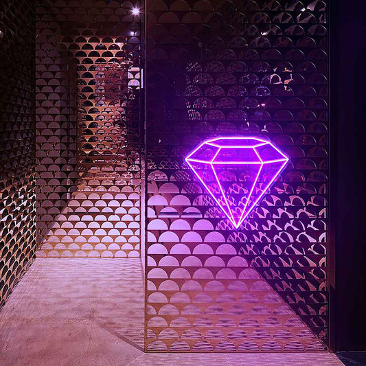 Led Diamond Neon Sign