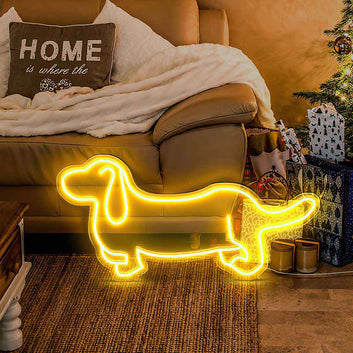 Dachshund Dog LED Neon Sign