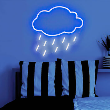 Rain Cloud Neon Sign