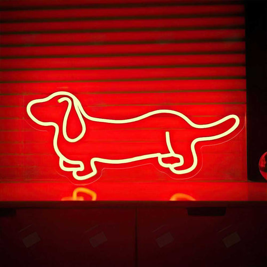 Dachshund Dog LED Neon Sign