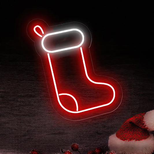 Christmas Socks Light Up Sign