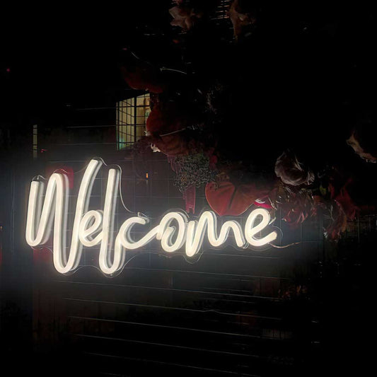 Welcome Neon Sign For Party