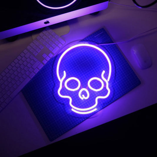 Skeleton LED Neon Sign