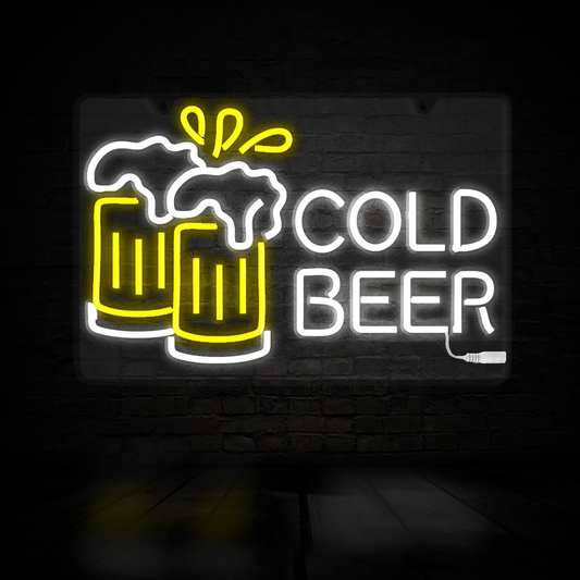 Cool Beer Neon Sign
