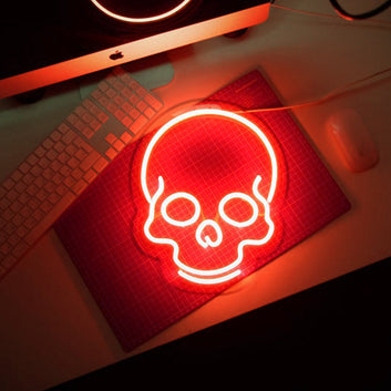 Skeleton LED Neon Sign